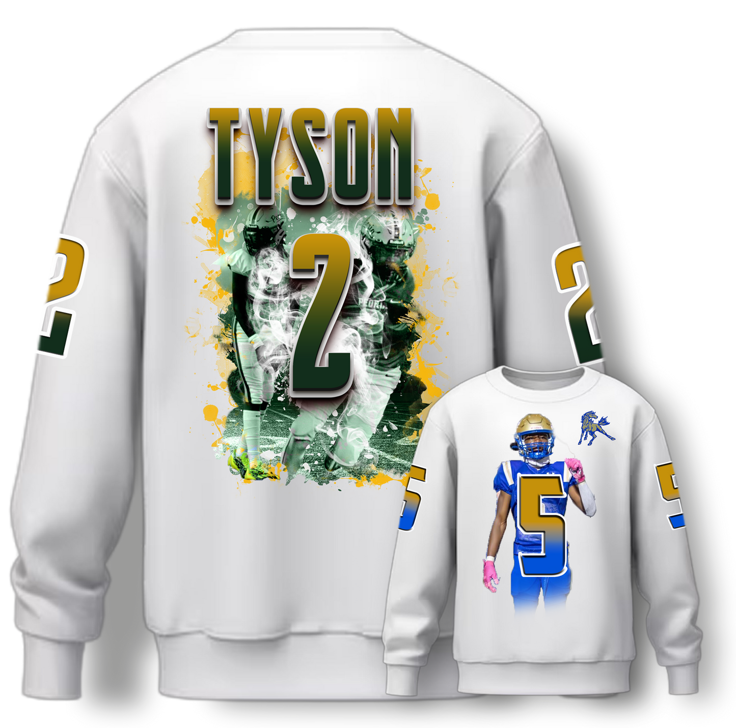 Crew Neck Sweatshirt Custom Design