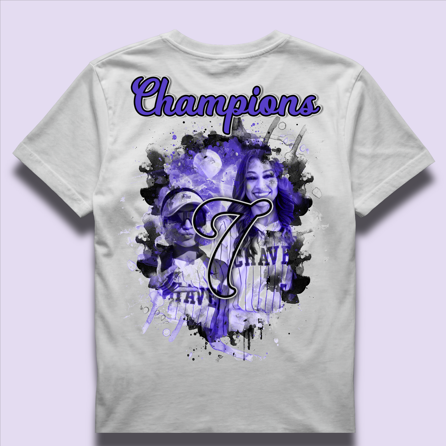 Custom Softball Tee Design #1