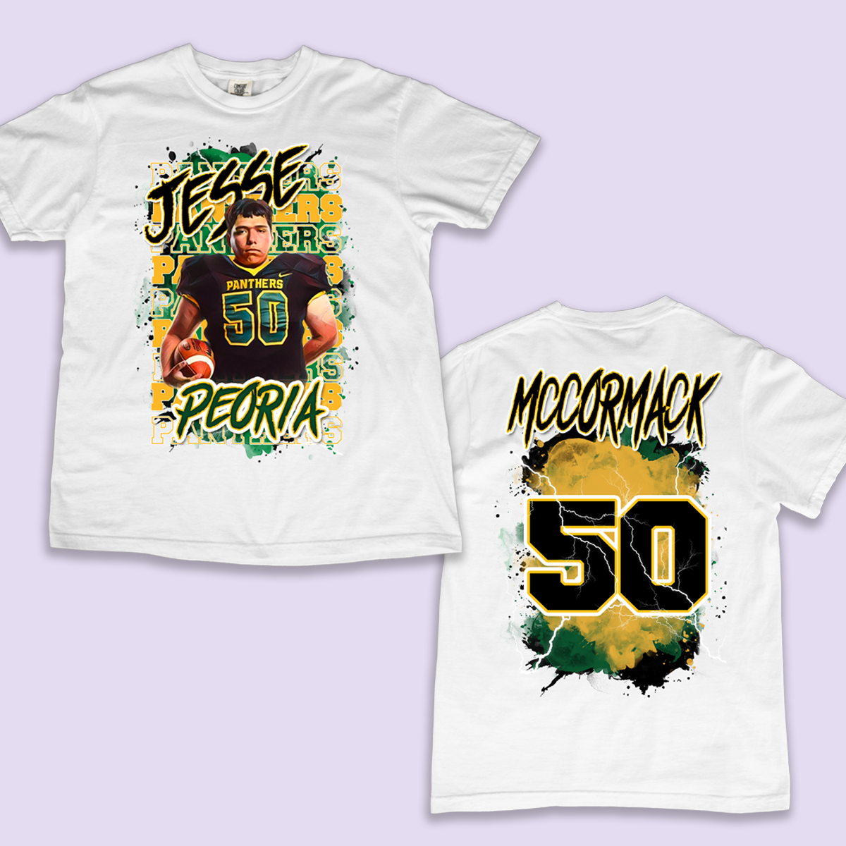 Custom Graphic Design #2 Sports Shirt